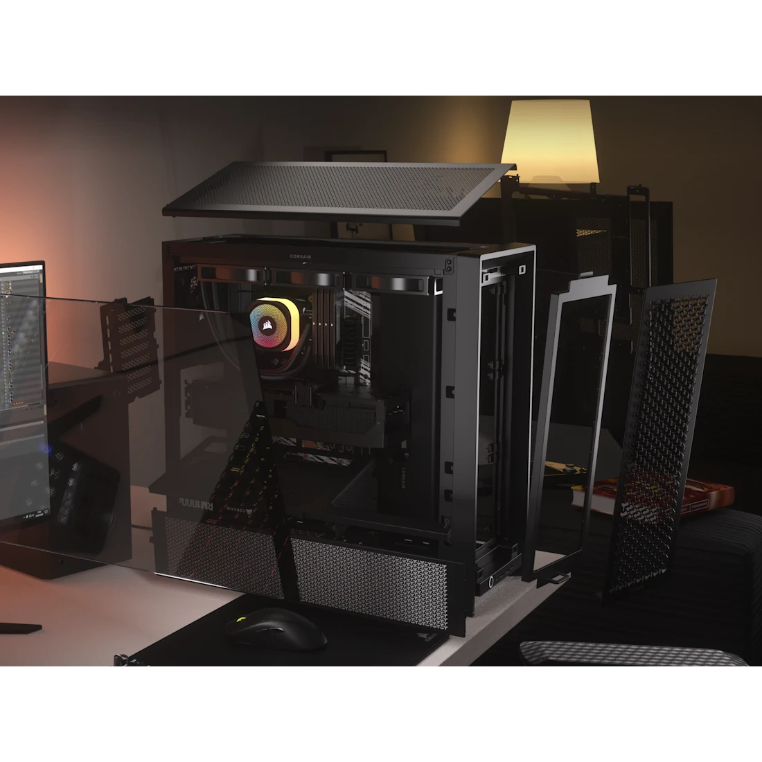 Gehäuse Corsair Frame 4000D Black (CC-9011290-WW) - Foto 15