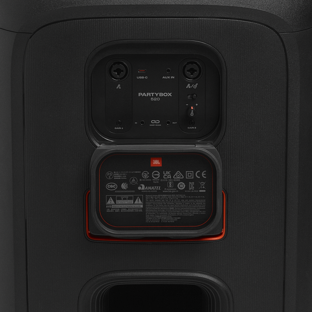 Tragbare Lautsprecher JBL Partybox 520 Black - JBLPARTYBOX520EU - Foto 13