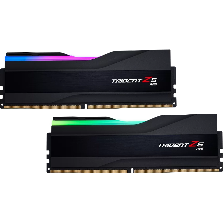 Arbeitsspeicher 64GB DDR5 6000MHz G.Skill Trident Z5 RGB (F5-6000J2836G32GX2-TZ5RK) (2x32GB KIT) - Foto 2