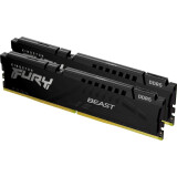 Arbeitsspeicher 64GB DDR5 5600MHz Kingston Fury Beast (KF556C36BBE2K2-64) (2x32GB KIT)
