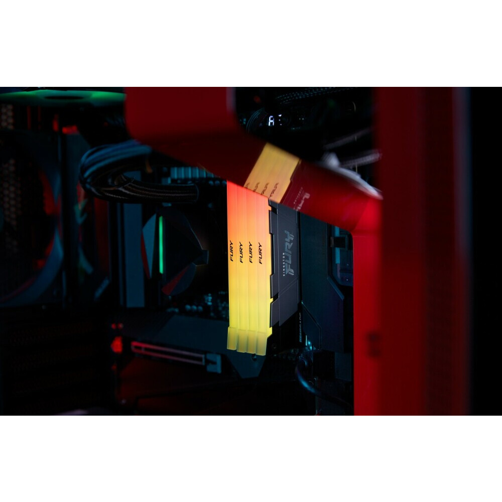 Arbeitsspeicher 64GB DDR4 3200MHz Kingston Fury Renegade RGB (KF432C16RB2AK2/64) (2x32GB KIT) - Foto 5