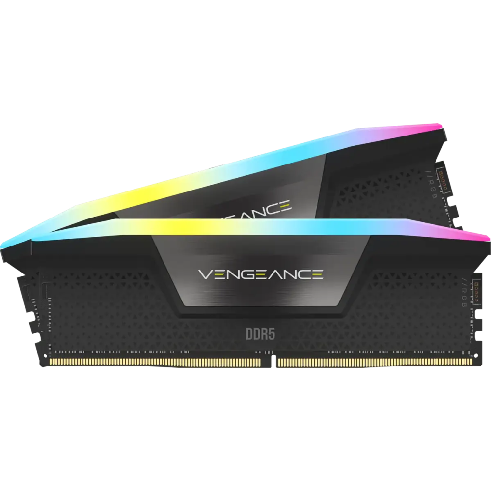 Arbeitsspeicher 32GB DDR5 6400MHz Corsair Vengeance RGB (CMH32GX5M2B6400C32) (2x16GB KIT) - Foto 2