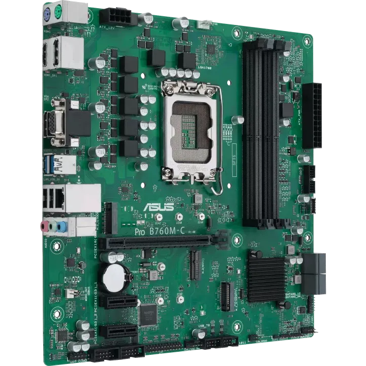 Mainboard ASUS PRO B760M-C-CSM - Foto 2