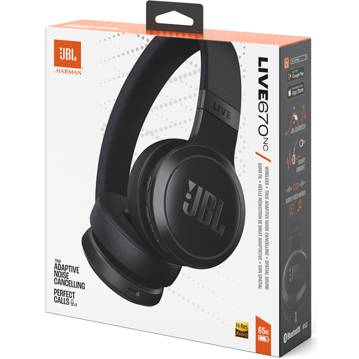 Headset JBL Live 670NC Black - JBLLIVE670NCBLK - Foto 8