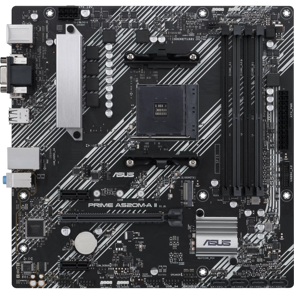 Mainboard ASUS PRIME A520M-A II/CSM