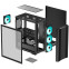 Gehäuse DeepCool CC 560 V2 Black - R-CC560-BKGAA4-G-2 - Foto 11
