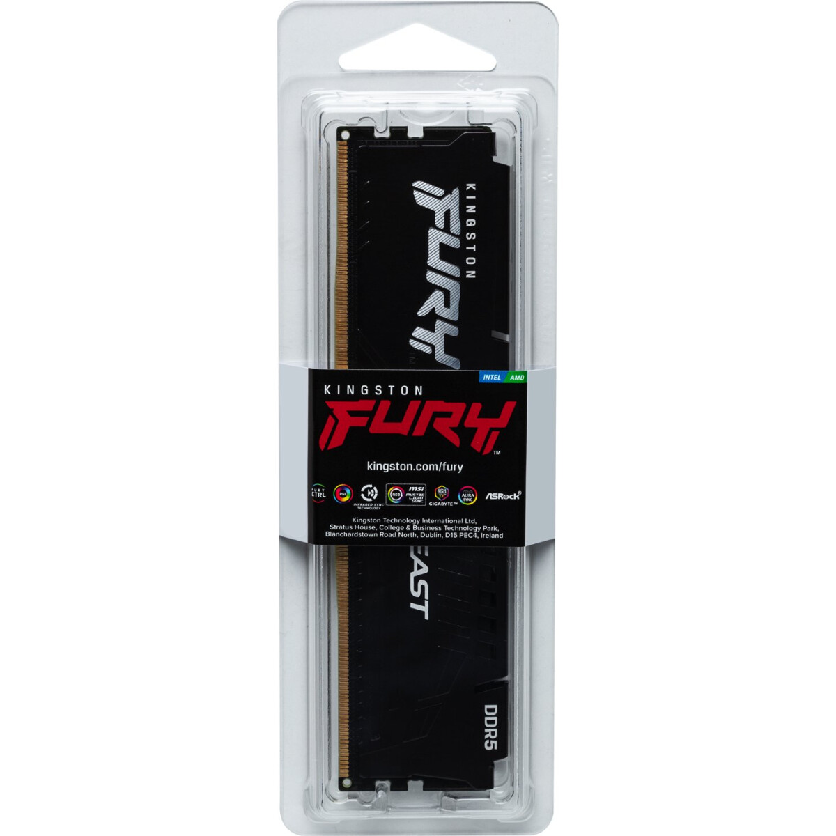 Arbeitsspeicher 8GB DDR5 5600MHz Kingston Fury Beast (KF556C36BBE-8) - Foto 4