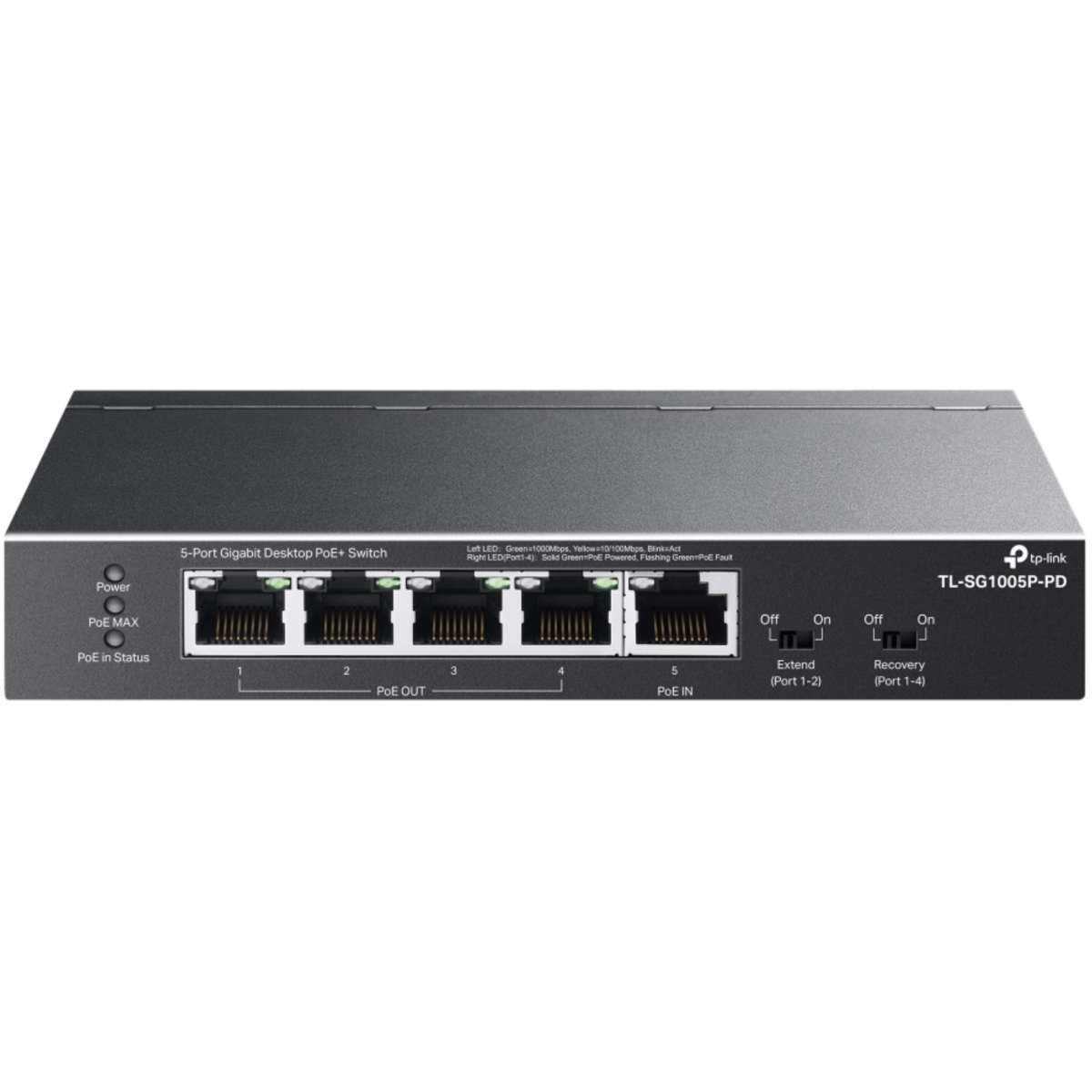 Switch (Netzwerkswitch) TP-Link TL-SG1005P-PD