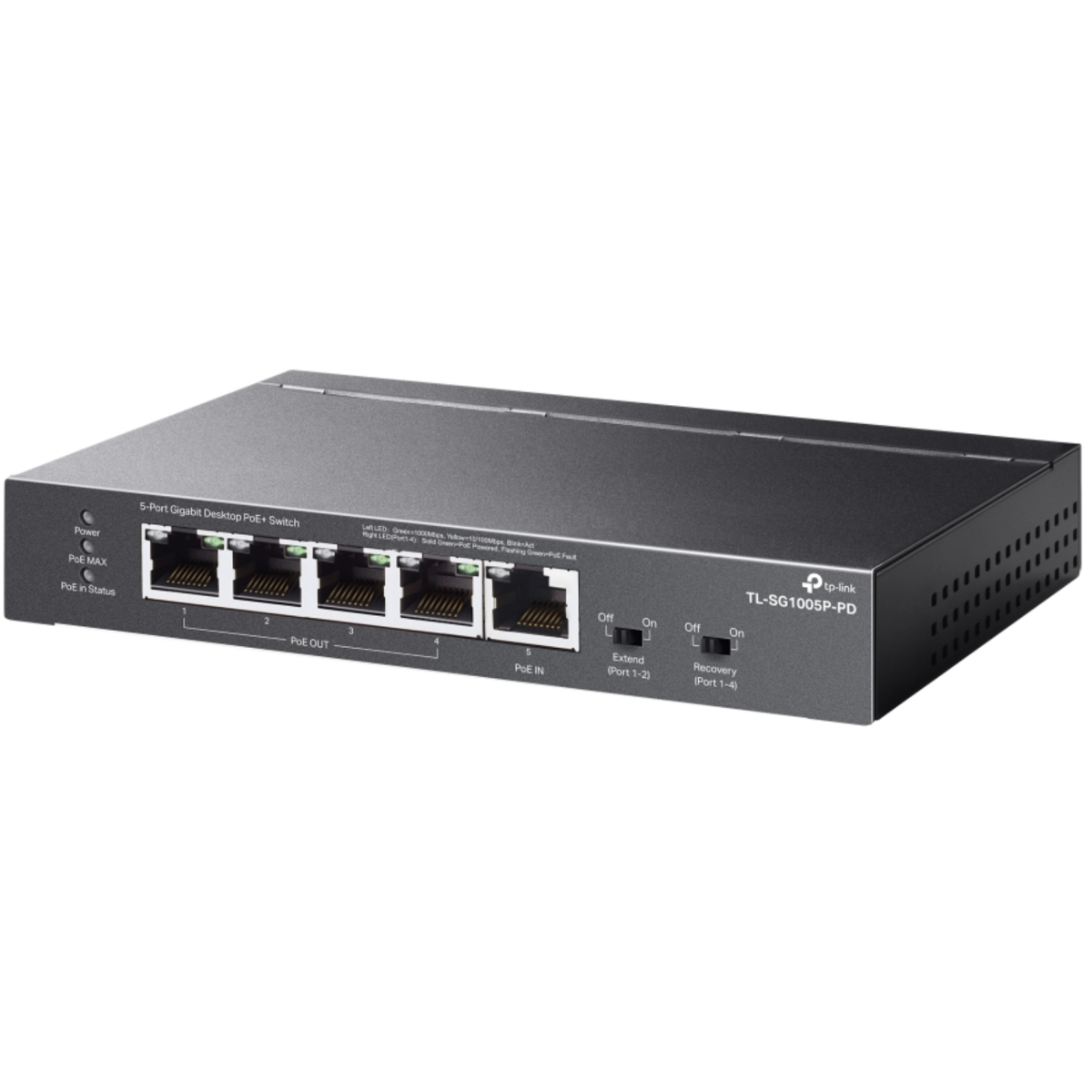 Switch (Netzwerkswitch) TP-Link TL-SG1005P-PD - Foto 2