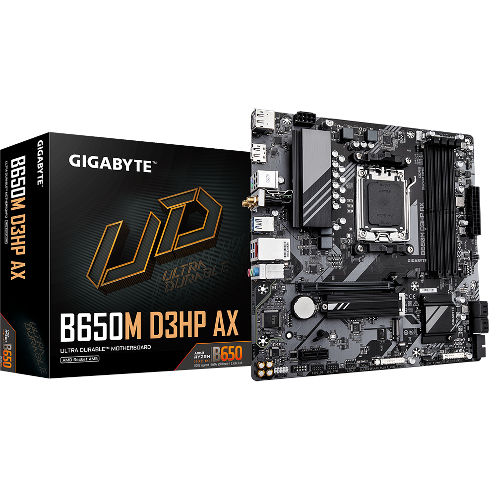 Mainboard Gigabyte B650M D3HP AX (rev. 1.0/1.2) - Foto 4