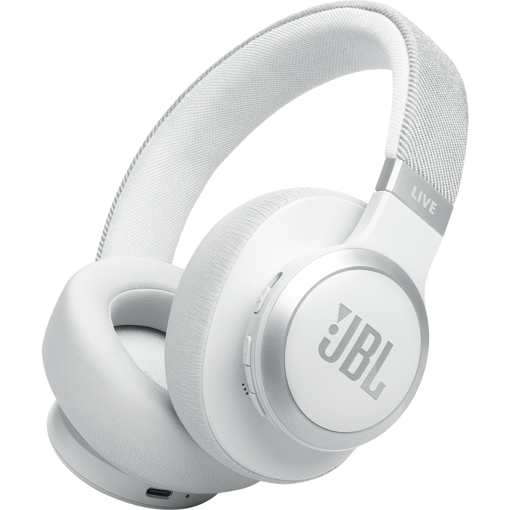 Headset JBL Live 770NC White - JBLLIVE770NCWHT