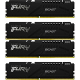 Arbeitsspeicher 128GB DDR5 5200MHz Kingston Fury Beast Black (KF552C40BBK4-128) (4x32GB KIT)