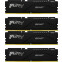 Arbeitsspeicher 128GB DDR5 5200MHz Kingston Fury Beast Black (KF552C40BBK4-128) (4x32GB KIT)