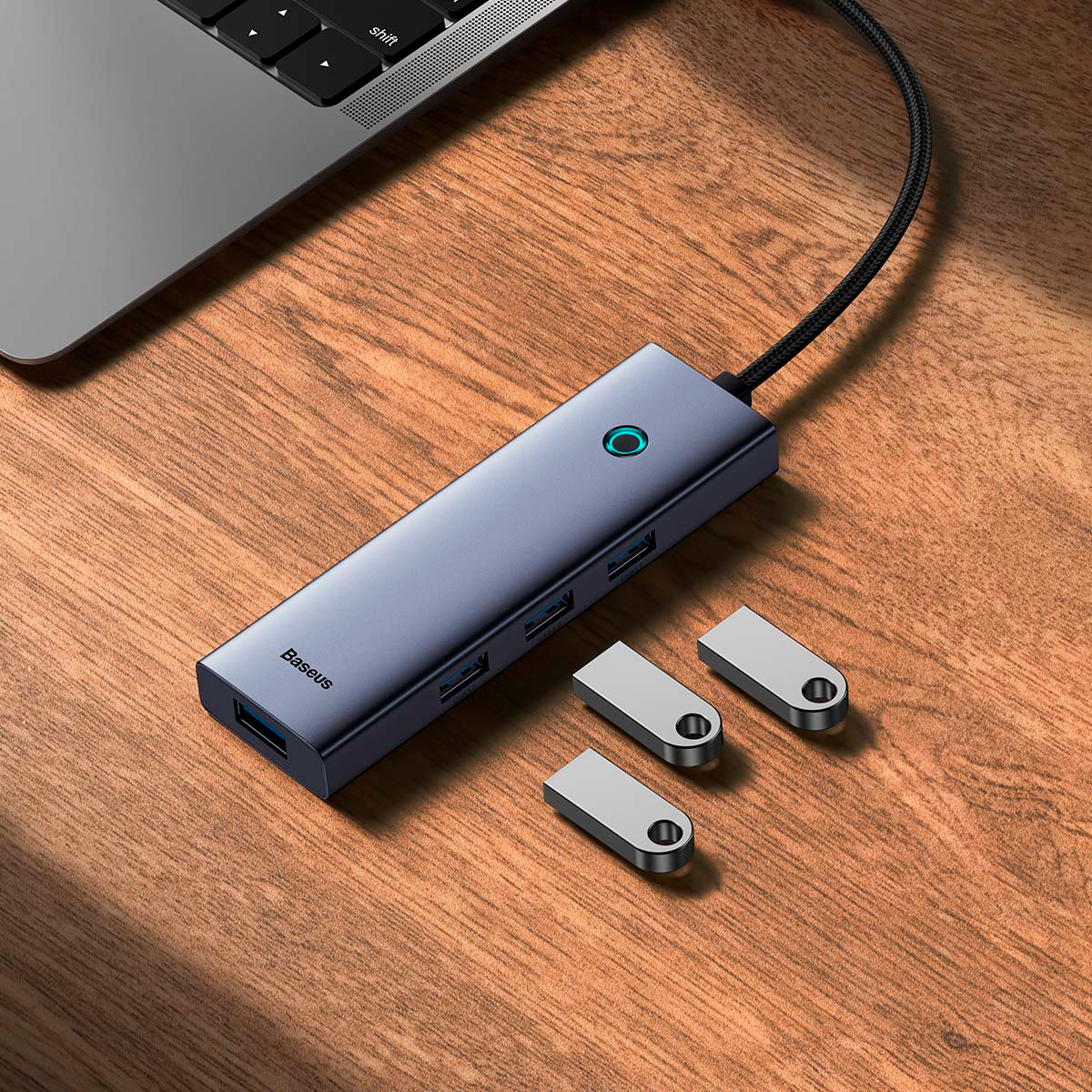 USB-Hub Baseus UltraJoy Series B0005280A813-03 - Foto 6