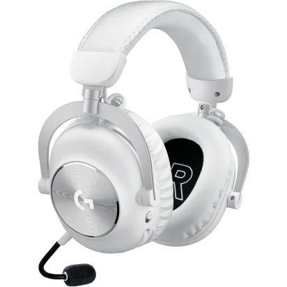 Headset Logitech G PRO LightSpeed White (981-001269) - Foto 3