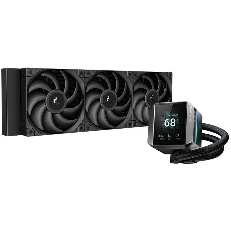 Flüssigkeitskühlsystem DeepCool MYSTIQUE 360 - R-LX750-BKDSNMP-G-1