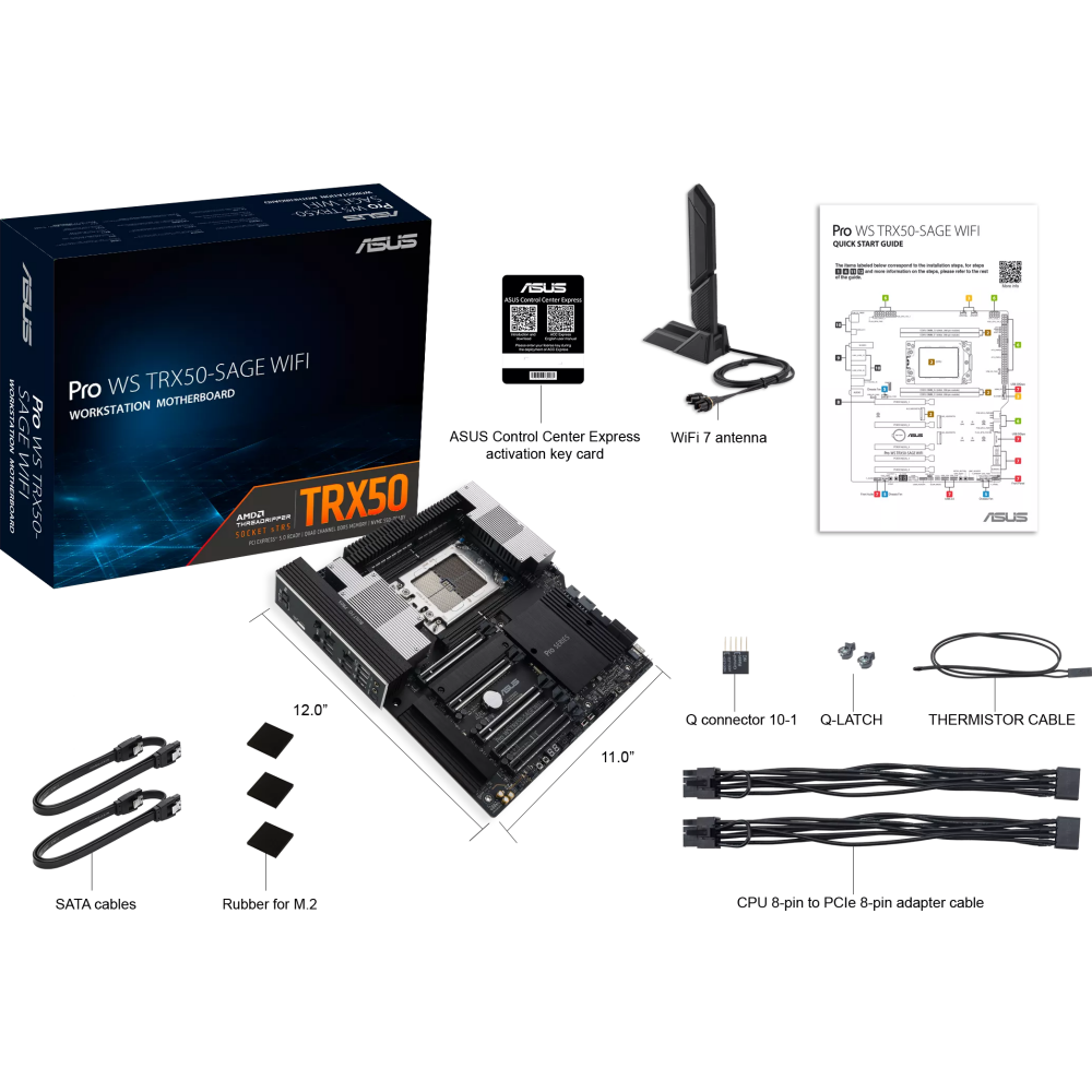 Server-Motherboard ASUS PRO WS TRX50-SAGE WIFI - Foto 7