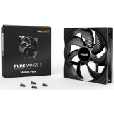Gehäuselüfter Be Quiet Pure Wings Black 140mm PWM (BL108)