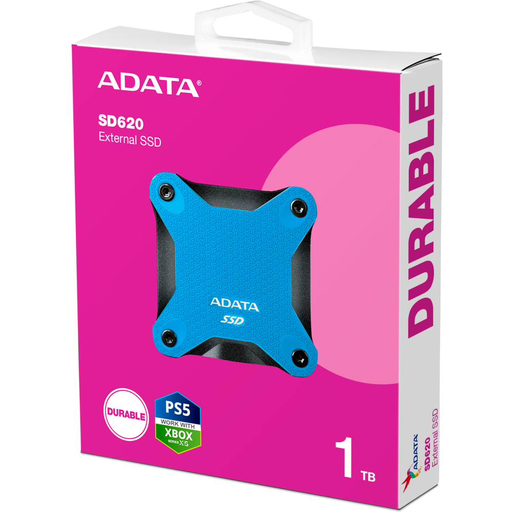 Externe SSD-Festplatte 1TB ADATA SD620 Blue (SD620-1TCBL) - Foto 5