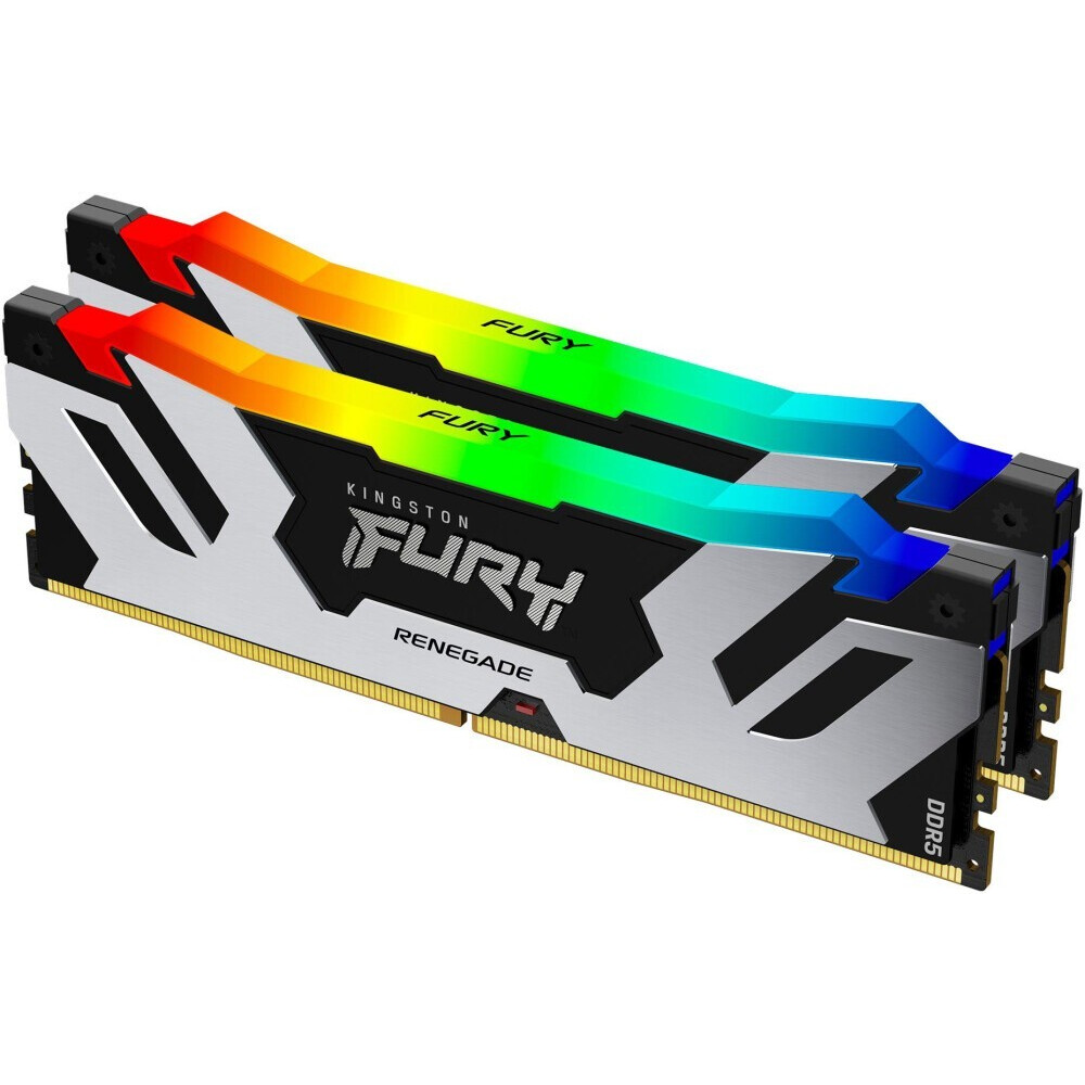 Arbeitsspeicher 96GB DDR5 6000MHz Kingston Fury Renegade RGB (KF560C32RSAK2-96) (2x48GB KIT)