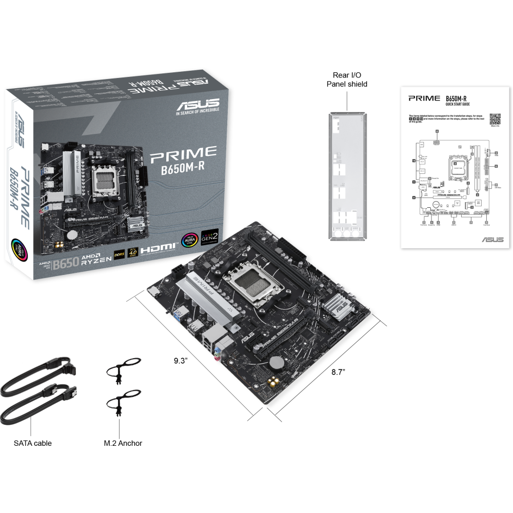 Mainboard ASUS PRIME B650M-R - Foto 4