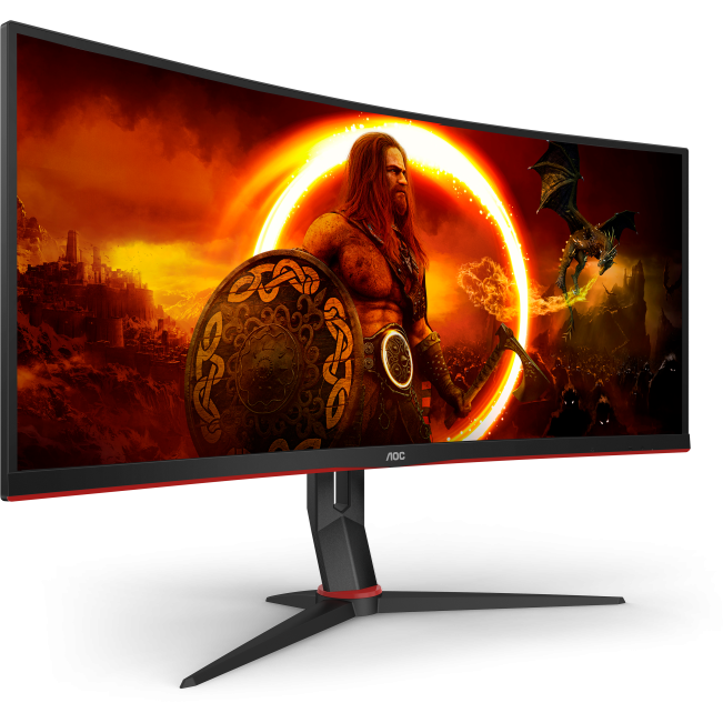 Monitor AOC 34" CU34G2XP - CU34G2XP/BK - Foto 3