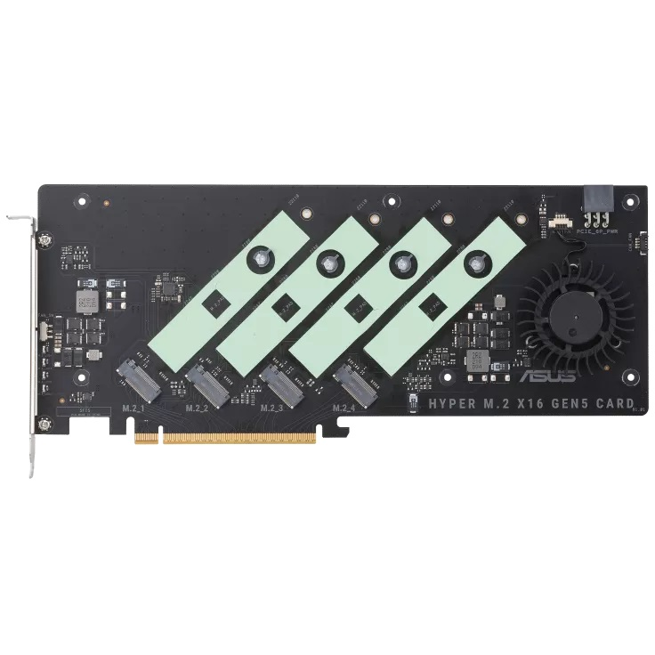 PCI-E M2 Adapter ASUS Hyper M.2 X16 Gen5 Card - 90MC0CY0-M0EAY0 - Foto 4