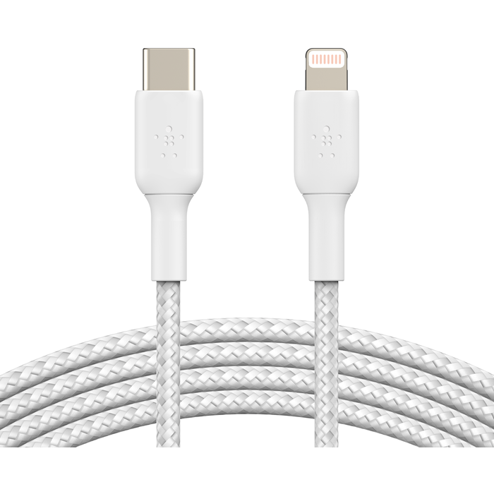 Kabel USB Type-C - Lightning, 2m, Belkin CAA004BT2MWH