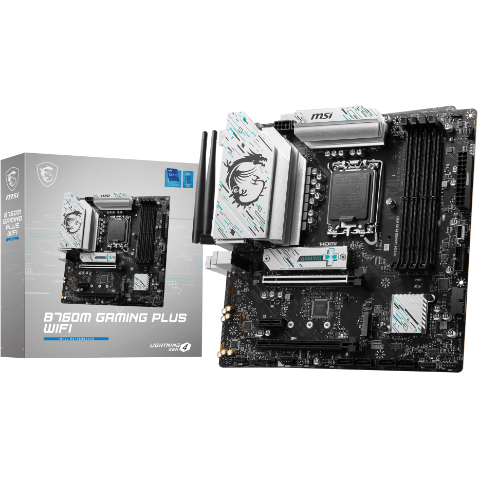 Mainboard MSI B760M GAMING PLUS WIFI - Foto 5