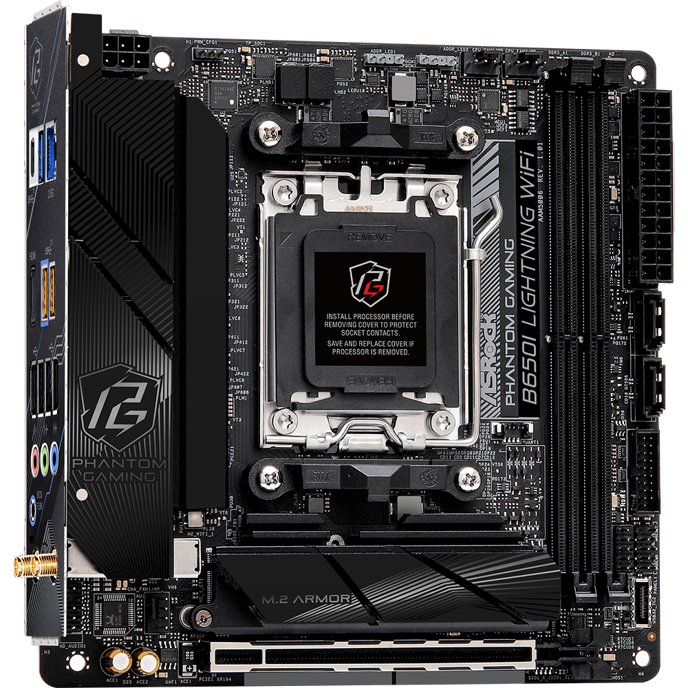 Mainboard ASRock B650I Lightning WiFi - Foto 3