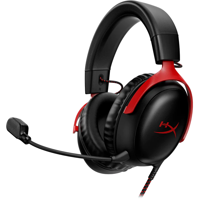 Headset HyperX Cloud III Black/Red - 727A9AA - Foto 2