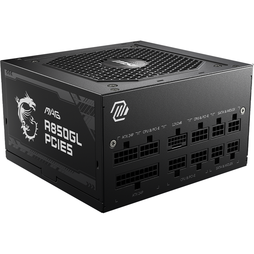 Netzteil 850W MSI MAG A850GL PCIE5 - 306-7ZP8A11-CE0
