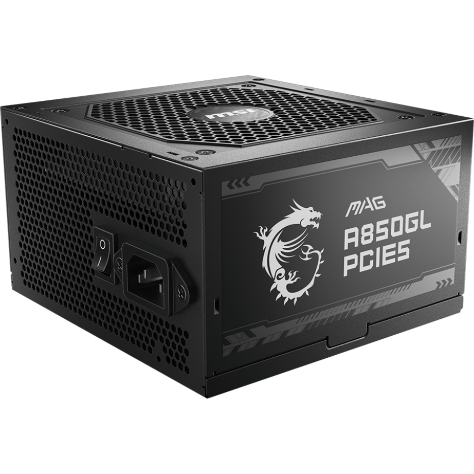 Netzteil 850W MSI MAG A850GL PCIE5 - 306-7ZP8A11-CE0 - Foto 3