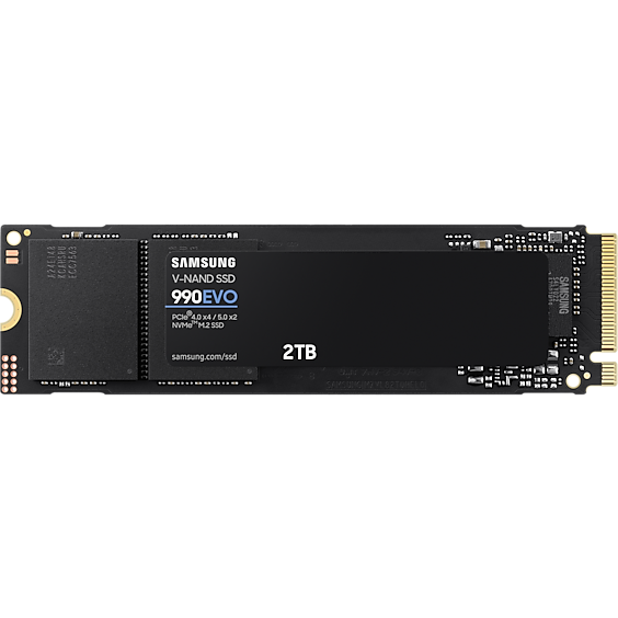 SSD-Speicher 2TB Samsung 990 EVO (MZ-V9E2T0BW)