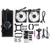 Wassergekühltes Kühlsystem Cooler Master MasterLiquid 240 Atmos ARGB (MLX-D24M-A25PZ-R1)