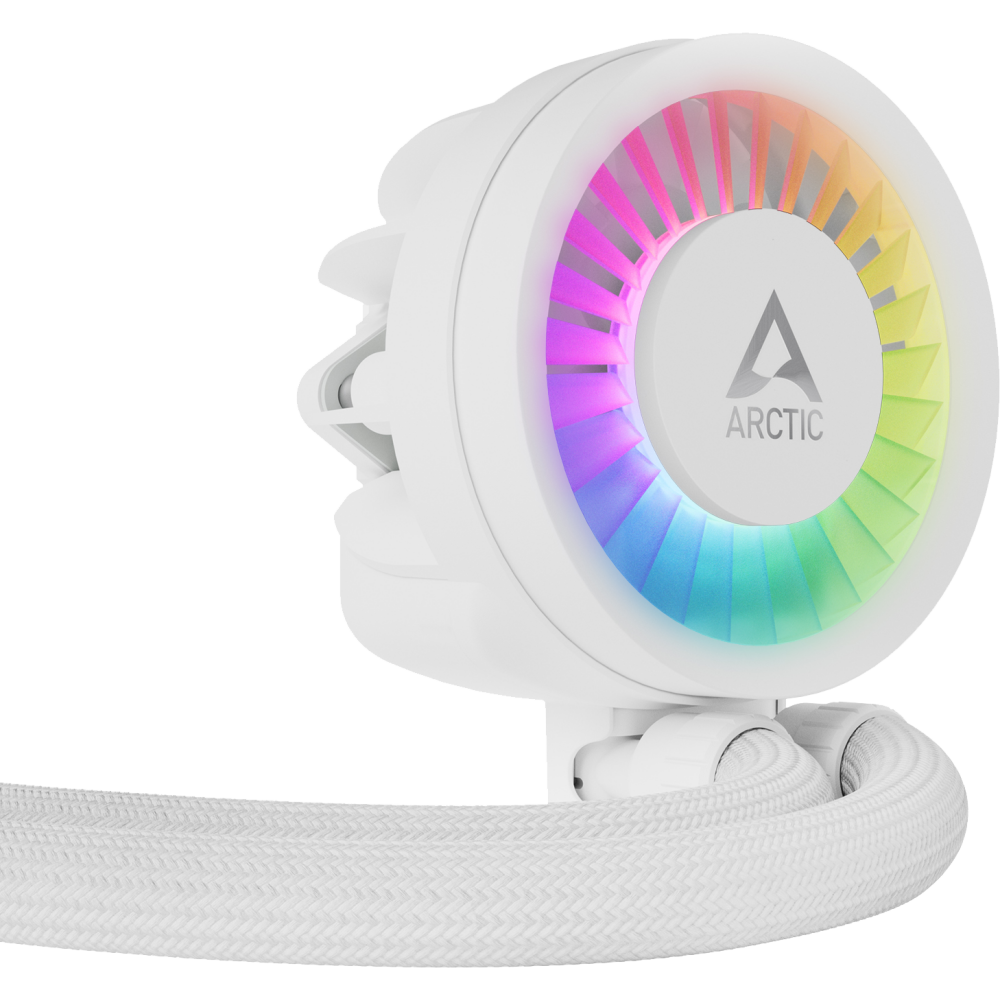 Flüssigkeitskühlsystem Arctic Liquid Freezer III 280 ARGB White - ACFRE00151A - Foto 4