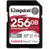 Speicherkarte 256GB SD Kingston Canvas React Plus (SDR2V6/256GB)