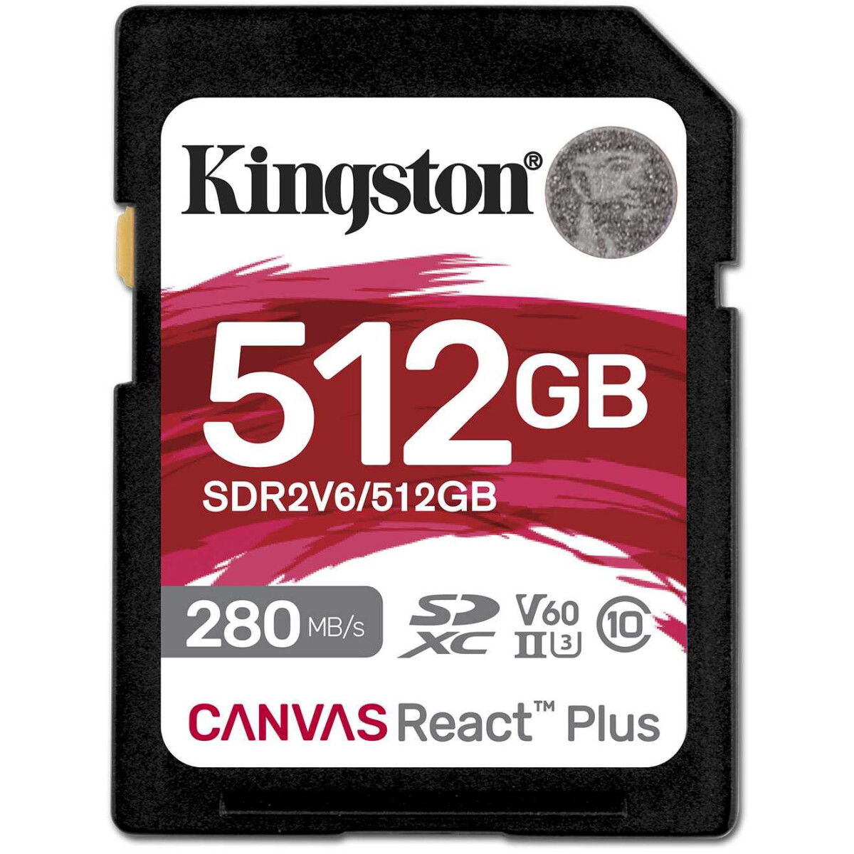 Speicherkarte 512GB SD Kingston Canvas React Plus (SDR2V6/512GB)