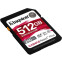 Speicherkarte 512GB SD Kingston Canvas React Plus (SDR2V6/512GB) - Foto 2