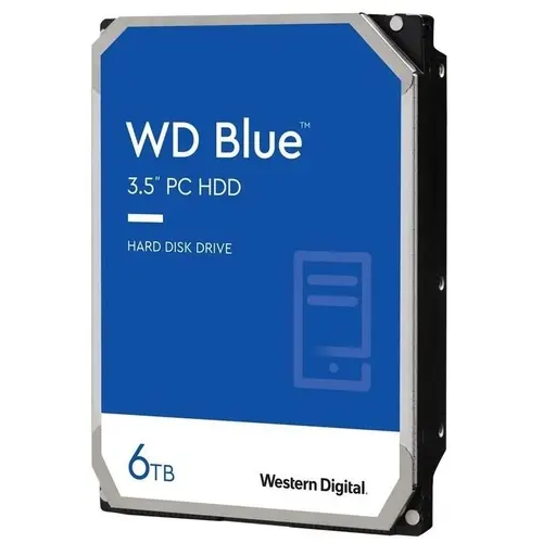 Festplatte 6TB SATA-III WD Blue (WD60EZAX)