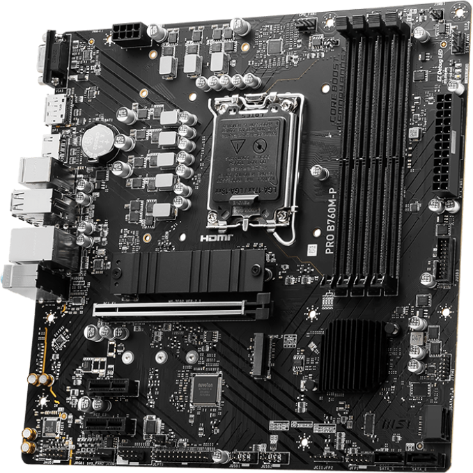 Mainboard MSI PRO B760M-P - Foto 2