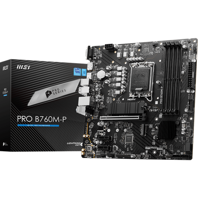 Mainboard MSI PRO B760M-P - Foto 5