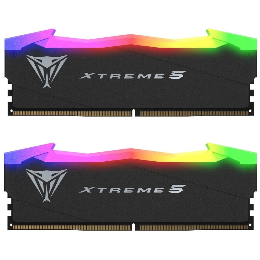Arbeitsspeicher 32GB DDR5 8000MHz Patriot Viper Xtreme 5 RGB (PVXR532G80C38K) (2x16GB KIT)