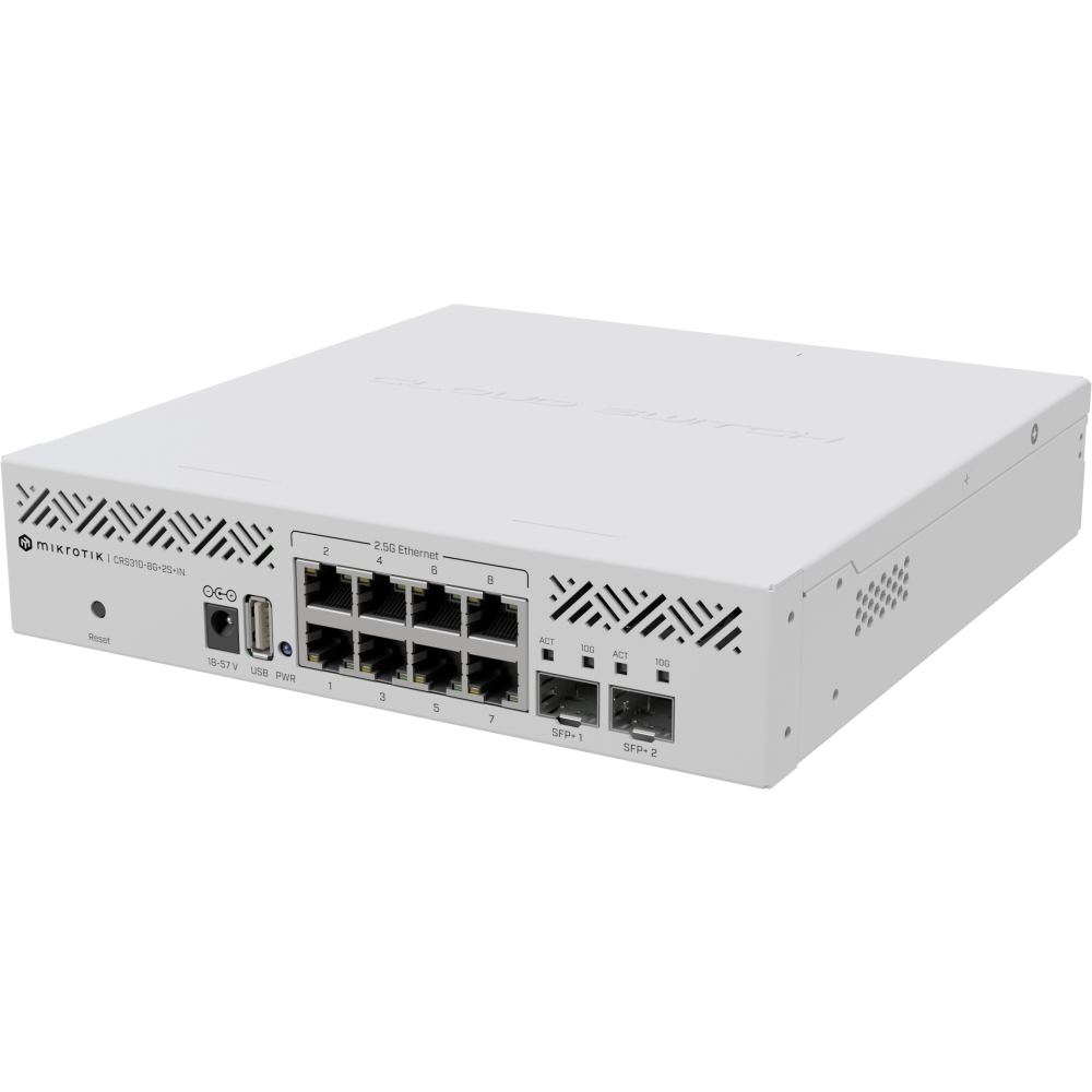 Switch MikroTik CRS310-8G+2S+IN - Foto 2