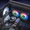 Wasser-Kühlungssystem Thermaltake TH240 V2 Ultra ARGB Sync Black - CL-W383-PL12SW-A - Foto 6
