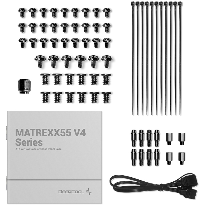 Gehäuse DeepCool MATREXX 55 V4 Black - R-MATREXX55-BKADA4-G-4 - Foto 13