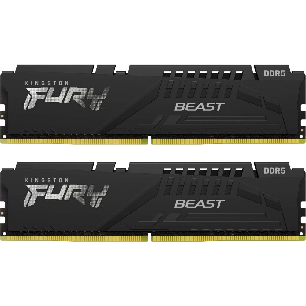 Arbeitsspeicher 16GB DDR5 6000MHz Kingston Fury Beast (KF560C30BBEK2-16) (2x8GB KIT)