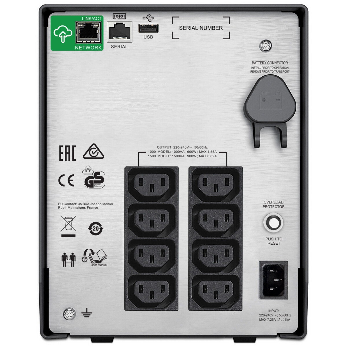 USV APC SMC1500IC Smart-UPS 1500VA - Foto 2