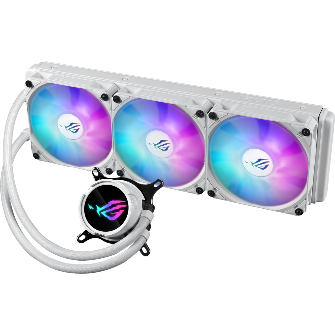 Flüssigkeitskühlsystem ASUS ROG STRIX LC III 360 ARGB White - 90RC00T2-M0UAY0