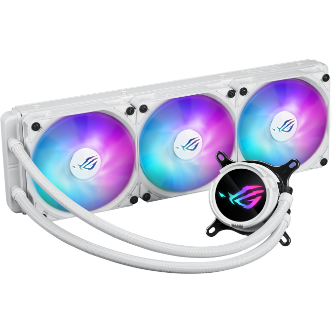 Flüssigkeitskühlsystem ASUS ROG STRIX LC III 360 ARGB White - 90RC00T2-M0UAY0 - Foto 2
